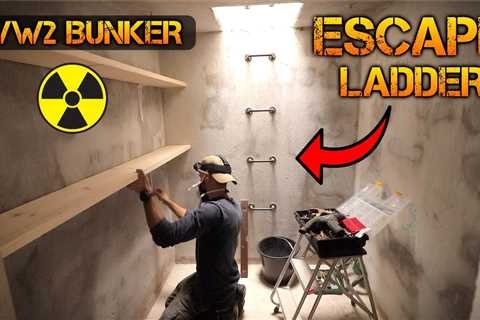 Building an ESCAPE LADDER in my WW2 Bunker (PART 6)