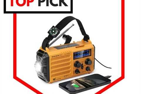 The Best Emergency Radio, Light, Charger | Solar and Crank