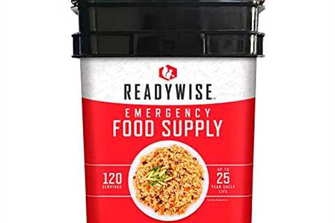 ReadyWise Emergency Food Supply, Freeze-Dried Survival-Food Disaster Kit Camping Food Prepper..