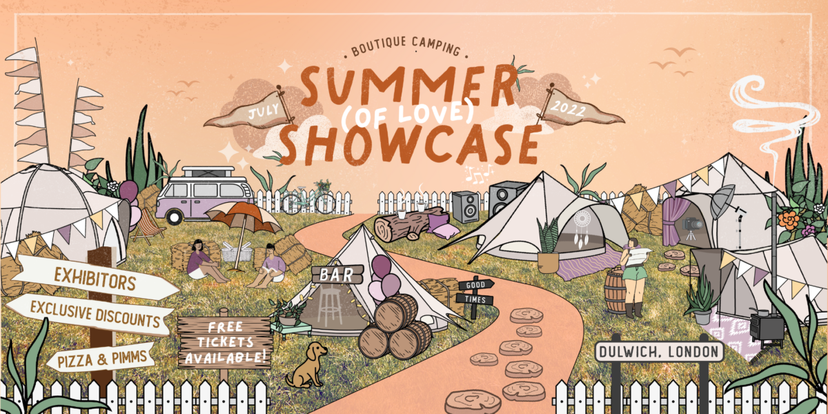 NEWS | Boutique Camping Summer Of Love Showcase Event Free Tickets