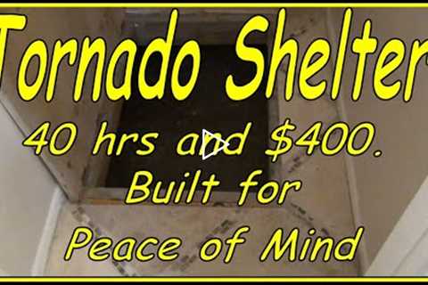 Tornado Shelter Diy underground -  Building a Diy Storm Shelter in the center of house. Safe Room