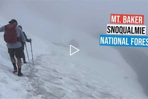 When it's too Dangerous to Continue | Sauk Mountain Trail | Baker-Snoqualmie National Forest