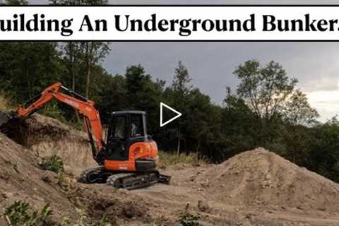 I Built An Underground  Bunker... (For A 5000 Gallon Water Tank)