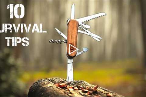 10 Wilderness Survival Tips | Bushcraft Skills