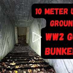 Underground WW2 gun bunker found. One of Hitler`s secret bunkers !