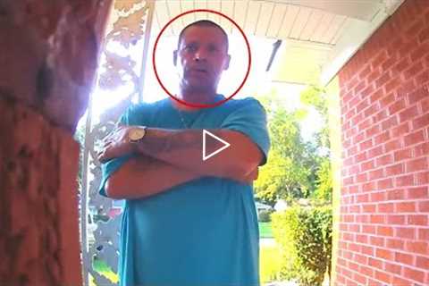 15 Most Disturbing Things Caught On Doorbell Camera (Part 6)