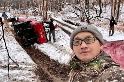 EASY TRAIL TURNED INTO SLOPPY MESS | ALASKA 4X4 OFF-ROAD