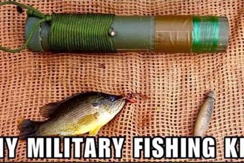 DIY Military Survival Fishing Kit and Fishing Skills!