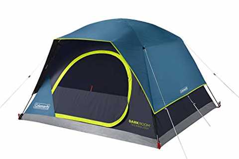 Coleman Skydome Camping Tent with Dark Room Technology - The Camping Companion