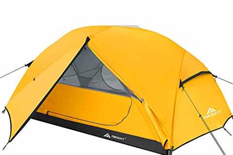 Forceatt Tent for 2 and 3 Person is Waterproof and Windproof, Camping Tent for 3 to 4 Seasons..