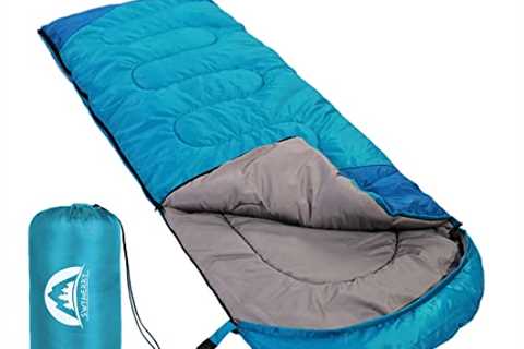 Sleeping Bag 3 Seasons (Summer, Spring, Fall) Warm & Cool Weather - Lightweight,Waterproof..