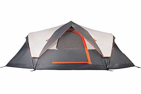 Mobihome 6 Person Tent Family Camping Quick Setup, Instant Extended Pop Up Dome Tents Outdoor, with ..