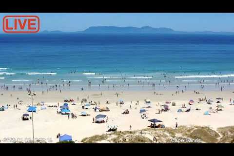 Strand beach webcam, Live stream Cape sands Beachfront Home