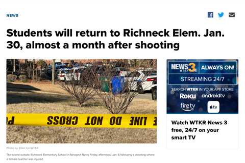 Richneck Elementary Reopens with New Safety Protocols After Shooting