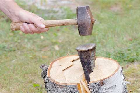 Tips For Splitting Wood With a Knife