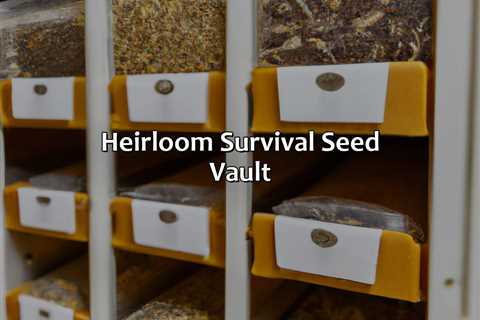 Heirloom Survival Seed Vault