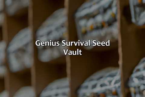 Genius Survival Seed Vault