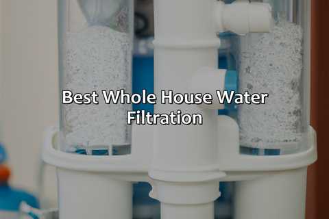 Best Whole House Water Filtration