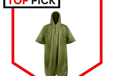 Best Survival Poncho for Military-Grade Rain Cover