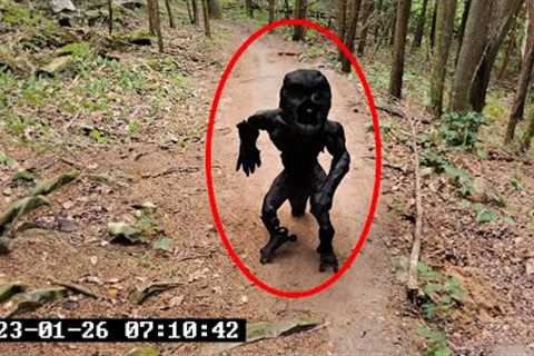 20 SCARIEST Trail Cam Videos You''ll Ever See