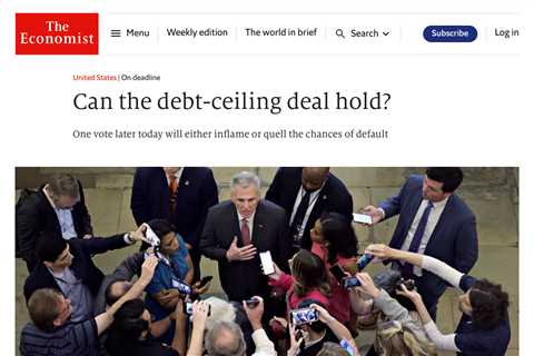 House Passes Bipartisan Bill to Raise Debt Ceiling and Cut Spending for Next Two Years