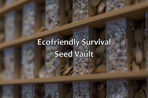 Eco-Friendly Survival Seed Vault