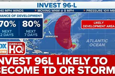 Invest 96L Likely To Become Tropical Depression Or Storm In Coming Days