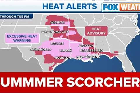 Heat Wave Continues Across Southern US As Over 30 Million To Experience 100+ Degree Heat Index