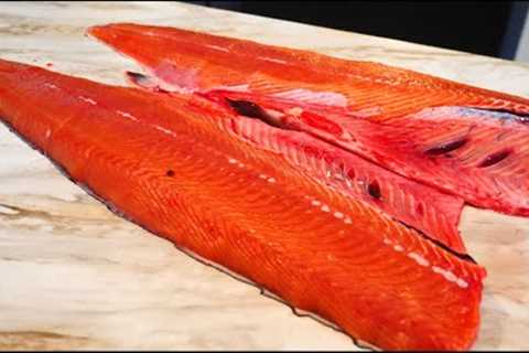 How-To FILLET, DE-BONE and COOK SALMON! Learn To Maximize The Quality Of Your Catch