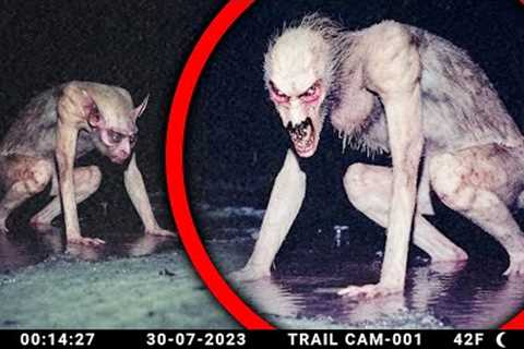 Most Disturbing Trail Cam Footage On The Internet (2023)