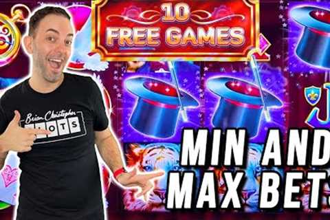 🎩 Hold On To Your Hat! ⚡ MIN Bets, MAX Bets, & 7 BONUSES!