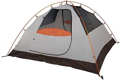 ALPS Mountaineering Lynx 4-Person Tent, Clay/Rust - The Camping Companion