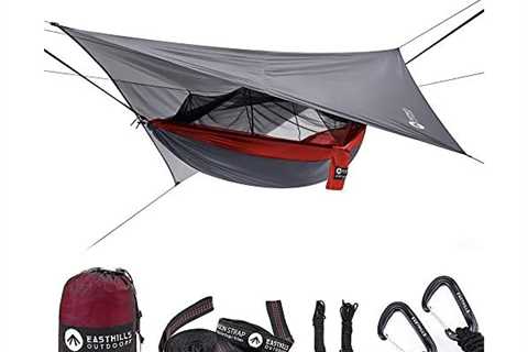 Easthills Outdoors Jungle Explorer 118" x 79" Double Camping Hammock Lightweight Ripstop..