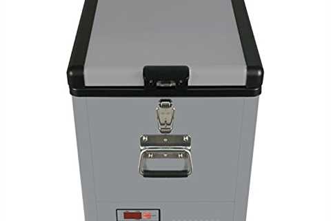FM-452SG 45 Quart Slimfit Portable Refrigerator, AC 115V/ DC 12V Real Freezer for Car, Home,..