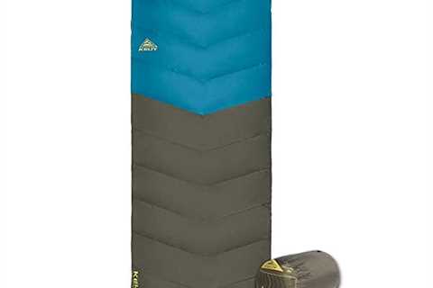 Kelty Galactic 30 Degree Down Sleeping Bag, Packed with Lightweight 550 Fill Down, Anti-snag Zipper,..