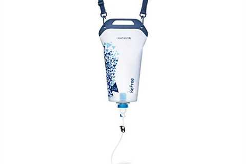 Katadyn Gravity BeFree 3.0L Water Filter, Fast Flow, 0.1 Micron EZ Clean Membrane Personal Small..