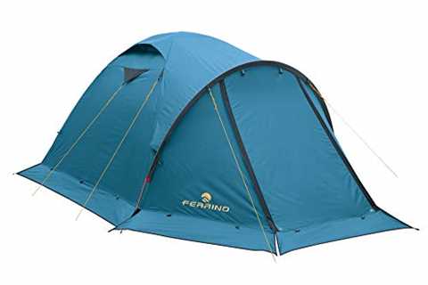 Ferrino Skyline 3 Tent (Duraluminum Poles), Blue, 3-Person - The Camping Companion