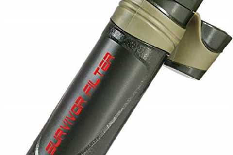 Survivor Filter Portable Water Filter Straw - Lightweight and Easy to Use - Water Filter Camping..