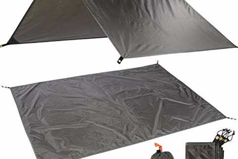 Norther30° Ultralight Tent tarp Waterproof Tent Footprint, Beach mat for Camping, Hiking and Picnic ..