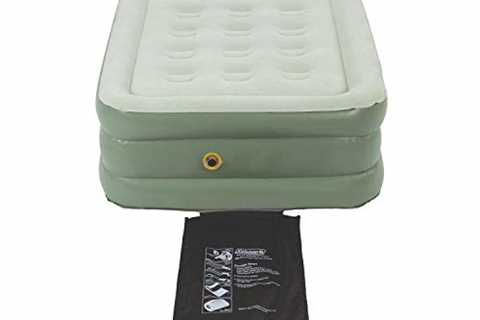 Coleman SupportRest Double-High Air Mattress for Indoor or Outdoor Use, Easily Inflatable Airbed..