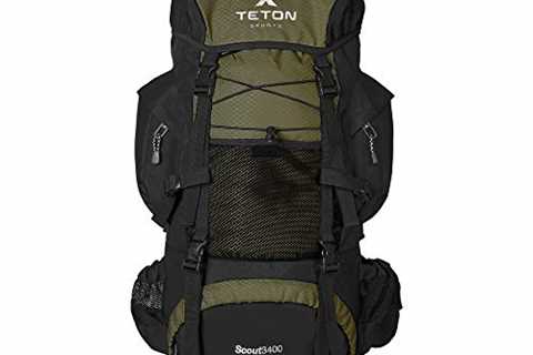 TETON Sports Scout Internal Frame Backpack - The Camping Companion