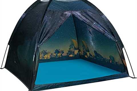 Mnagant Kids Play Tent Imaginative Play Popup Tent Space World Tent for Kids Indoor/Outdoor..