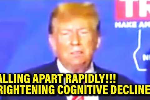 Very CONFUSED Trump SHORT CIRCUITS During Speech