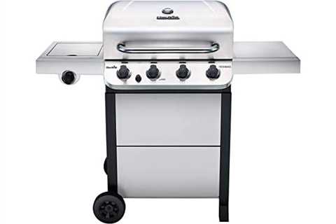 Char-Broil 463377319 Performance 4-Burner Cart Style Liquid Propane Gas Grill - The Camping..