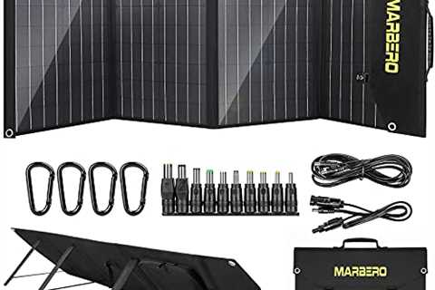 Marbero 100W Solar Panel - The Camping Companion