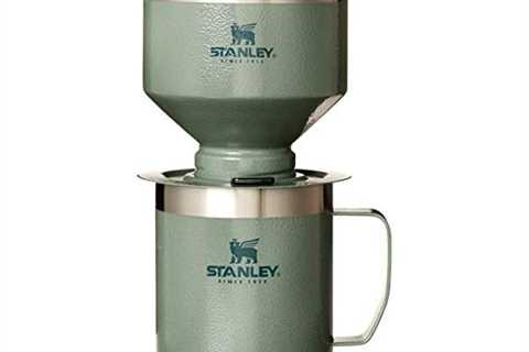 Stanley Perfect Brew Pour Over Set with Camp Mug- Reusable Filter - BPA-Free - Easy-clean Stainless ..