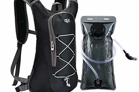 CKE Hydration Backpack with 2L Hydration Bladder-Lightweight Water Backpack for Men Women Hydration ..