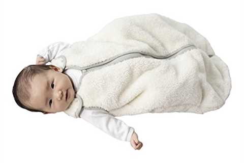 baby deedee Sleep Nest Teddy Sleeping Bag, Ivory, (Medium 6-18 Months) - The Camping Companion