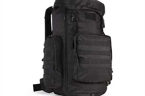 outdoor plus Extra Large Camping Backpack For Men, Military Molle Hiking 2 Daypack 60L70L85L..