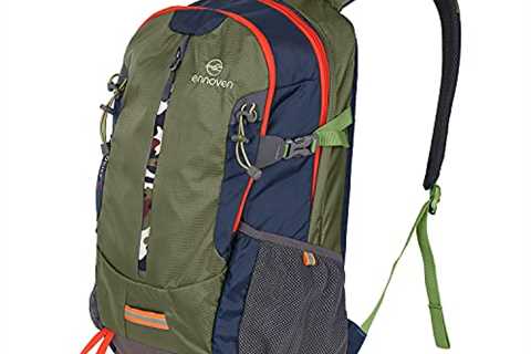 ennoven Tavel Backpack for Men Women-Water Resistant LightWeight hiking Daypack, Suitable for..